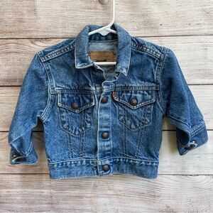 VINTAGE LEVIS ORANGE TAB JEAN JACKET